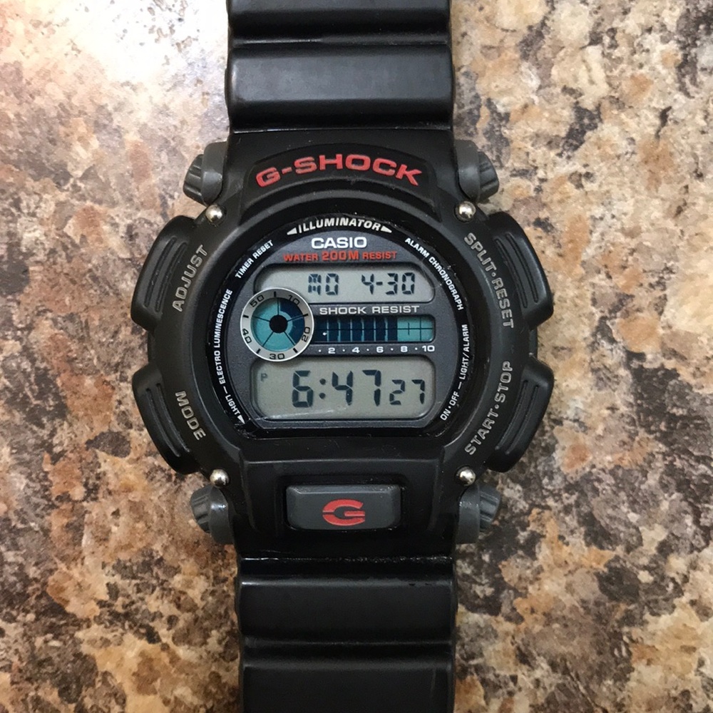 Black G Shock Watch